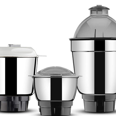 Butterfly Jet Elite 750 Watts Mixer Grinder And Vegetable Chopper, Grey