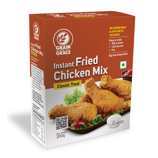 Grain n Grace Instant Fried Chicken Mix - Classic Treat (200g)