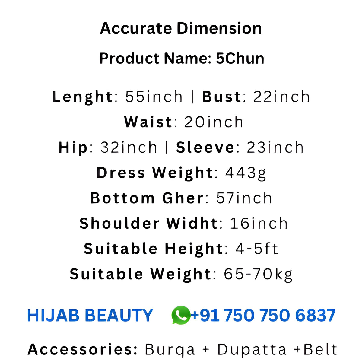 5 Chun Pista Green Burqa For women & Girls