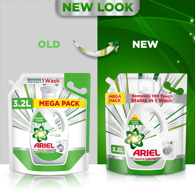 Ariel Front Load Matic Liquid Detergent 3.2Ltr