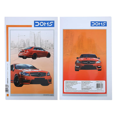 Doms Sports Cars Series Notebook - Single Line
