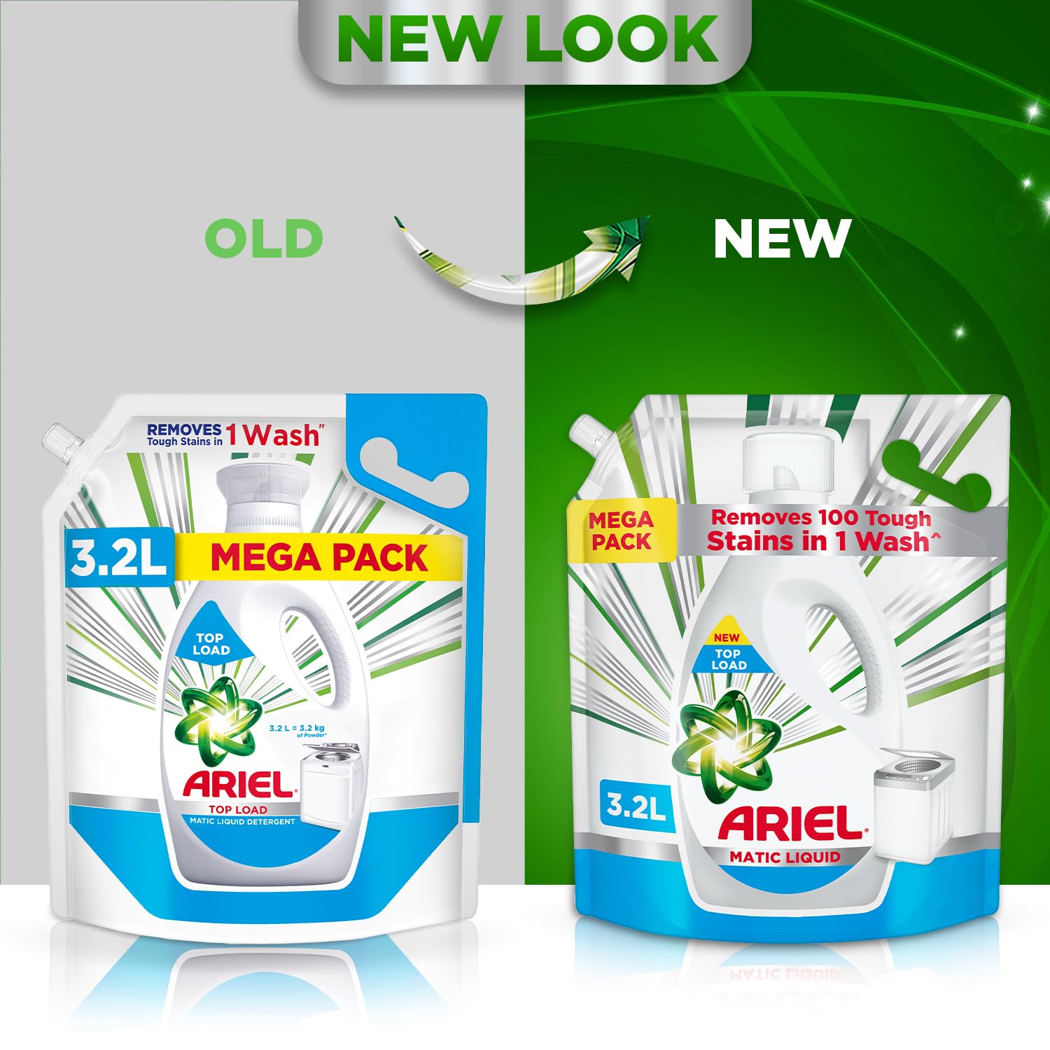 Ariel Top Load Matic Liquid Detergent 3.2 Ltr