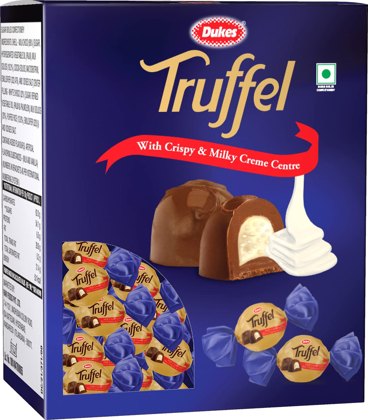 Dukes Truffle with Crispy and Milky Cream Centered 420G