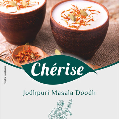 Cherise Tapri Premium Jodhpuri Masala Doodh, Instant Milk Premix (23 g x 7 Sachets)