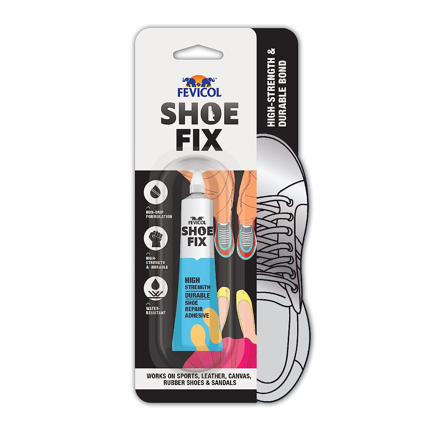 12x Pidilite Fevicol Shoefix - 20 ml PACK OF 12