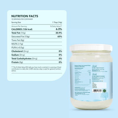 Anveshan Cold Pressed Virgin Coconut Oil 500ML | Glass Jar | Virgin Coconut Oil for Cooking | Virgin Coconut oil for massage | 100% Pure, Natural,Chemical-Free & Edible Coconut Oil | For Cooking, Skin & Hair Health, Oil Pulling