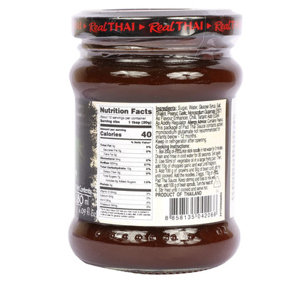 Real THAI Original Thai Cuisine Pad Thai Sauce, 6.08 fl oz ℮ 180 ml