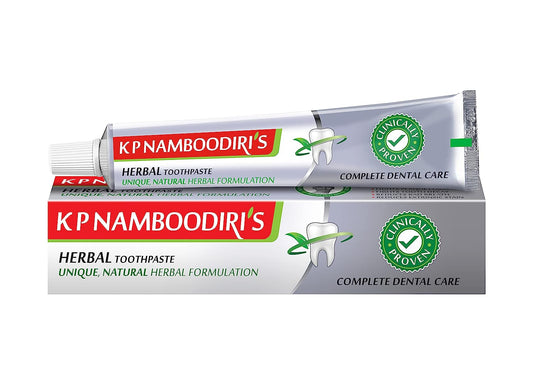 2x K.P. NAMBOODIRI S Herbal Toothpaste - Pack of 2 (150g each)