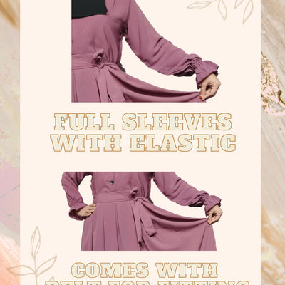 BURAQUE DESIGNER Abaya for Girls and Women Stylish Design Stitched Burqa Dress (B01-Black-Burkha)