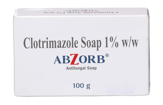 2x Abzorb Antifungal Cleansing Bar - Pack of 2 - 100gm each