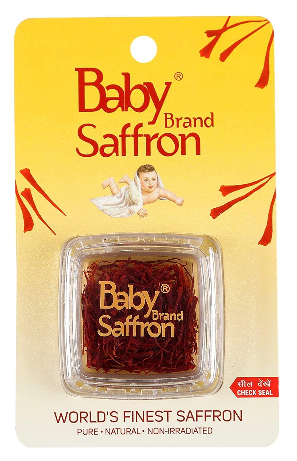 BABY BRAND SAFFRON 1GM," Pure Kesar/Saffron for Pregnant Women", Aids Your Digestive System",