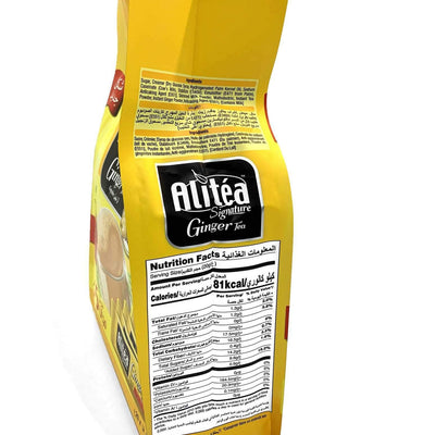 Alitea Signature Ginger Premix Instant Tea 3 in 1, (30 Sachets x 20gms)- 600gms