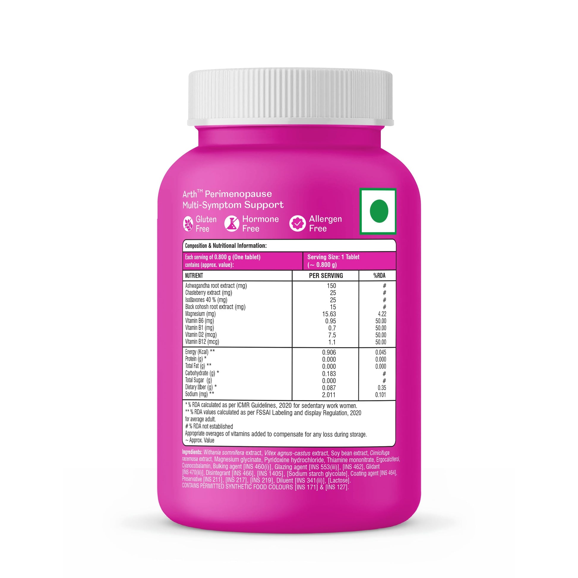 Arth Perimenopause Support Tablets