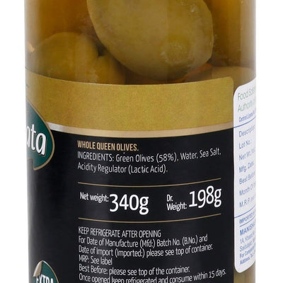 Fragata Plain Green Olives 340g- QUEEN