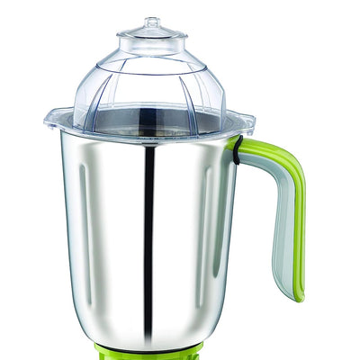 Bajaj Twister Deluxe 750-Watt Mixer Grinder with 3 Jars (White) (Indian Plug)
