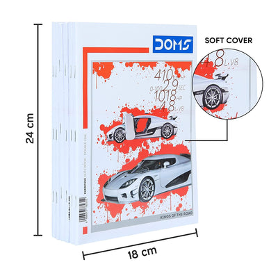 Doms Kings Of The Road Series Notebook - Double Line