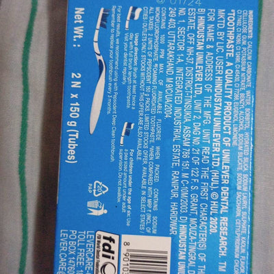 Big Bazaar Combo - Pepsodent Toothpaste Germicheck, 150g (Buy 3 Get 1, 4 Pieces) Promo Pack