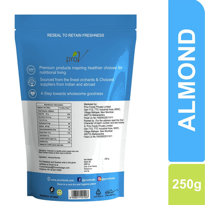 ProV Premium - Almonds 250 gm