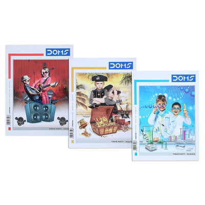 Doms Theme Party Series Notebook -  Single Line Interleaf