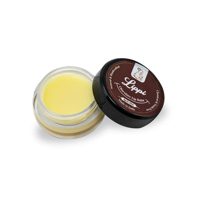 Blush Bunny Organics Nourishing Nude Natural Lip Balm, Shea Butter, Cocoa Butter, Vitamin E & Coconut Oil That Moisturizes, Nourishes, Softens Lips, 8g (Chocolate)