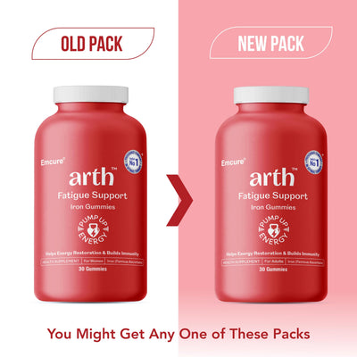 Arth Fatigue Support Iron Gummies