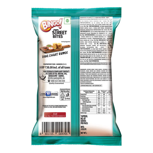 Bingo! Street Bites Dahi Chaat, 60g