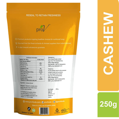 ProV Premium - Cashew 250 gm