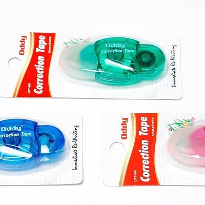 Oddy High Quality Correction Tape 5mm X 6 Mtrs. (Set of 6 Tape)