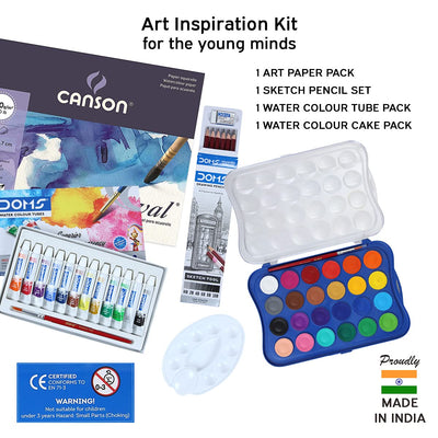 DOMS Art Inspiration Series Palette Pals Art Kit, Multicolour (Model: DM8409)