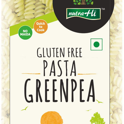 NutraHi Rich Quinoa Gluten Free Pasta + Greenpea Gluten Free Pasta 200g Each (Combo)