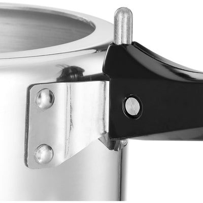 Amazon Brand - Solimo - Sleek Induction Bottom Aluminium Pressure Cooker - 3 Liter (Inner Lid), Silver