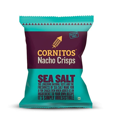 50x Cornitos Nacho Crisps - Sea Salt,  Pack of 50 - 55 g each