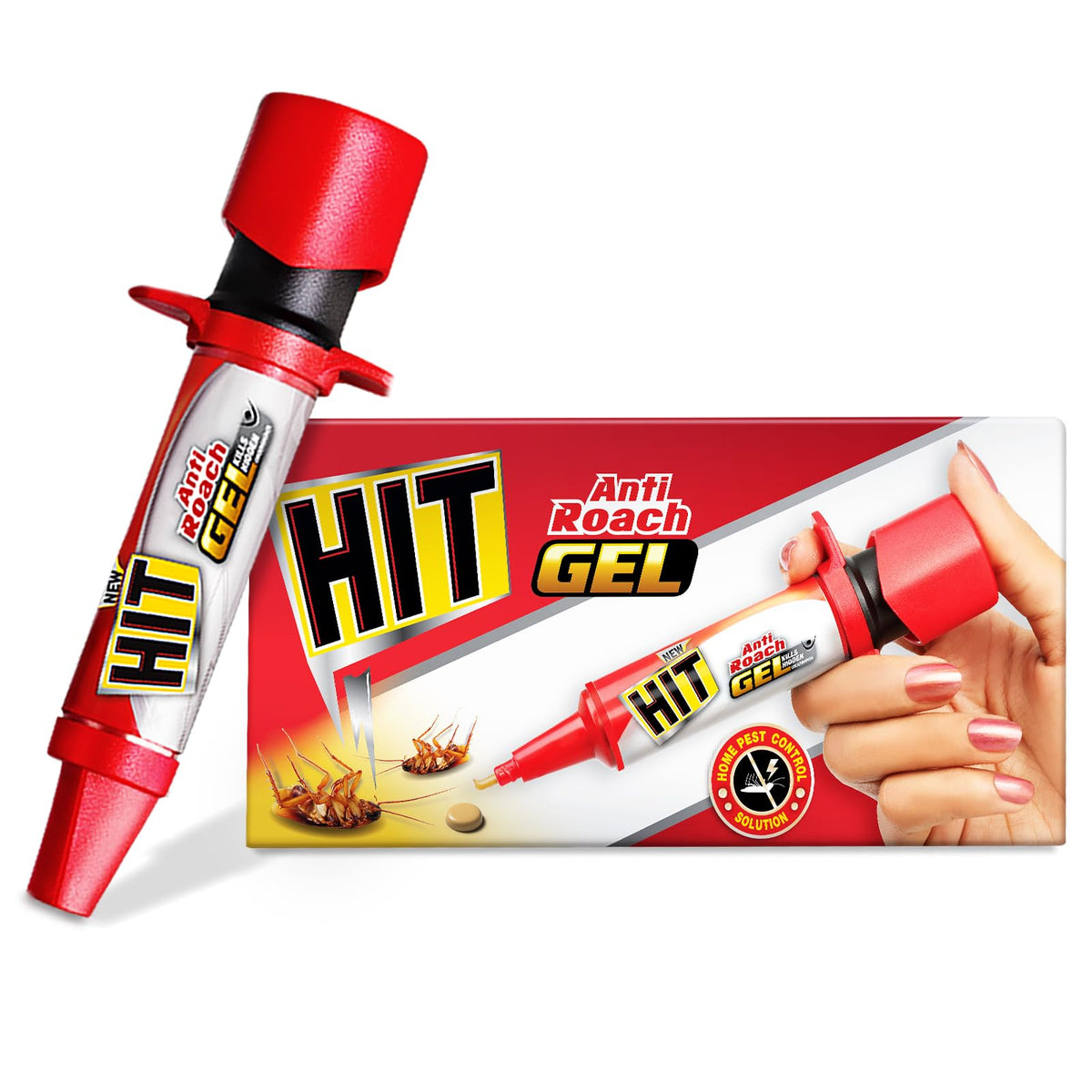 5x HIT Anti Roach Gel - Cockroach Killer (20g each) - Pack of 5