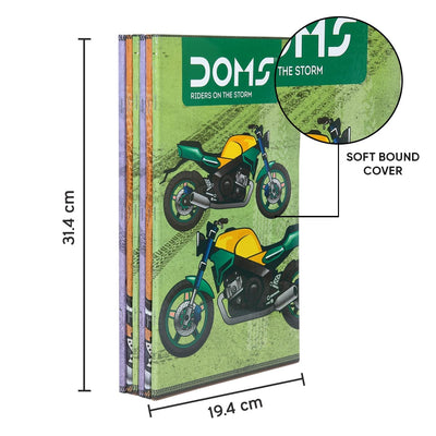 Doms Riders On The Storm Series Notebook