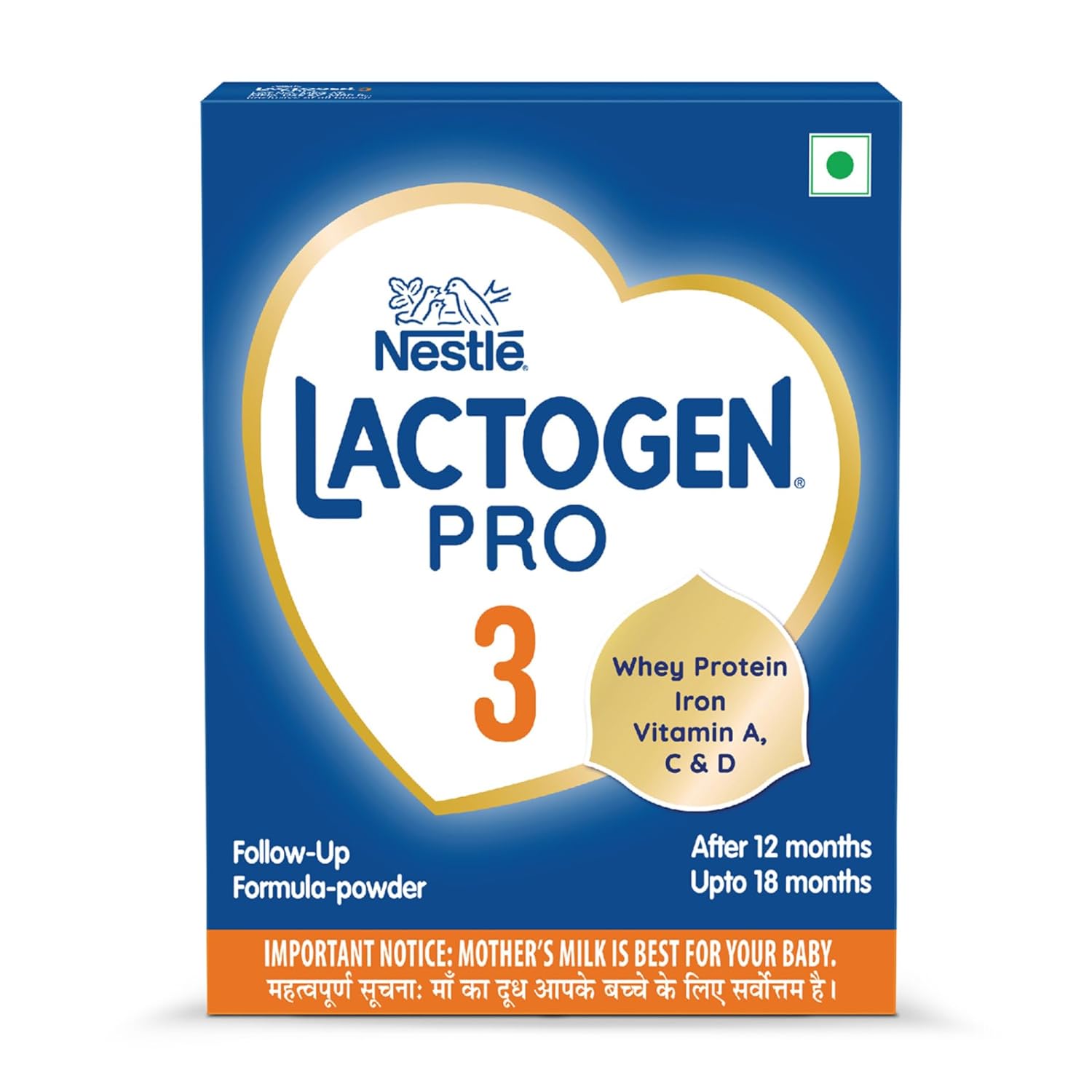 Nestle Lactogen Pro Follow-Up Formula Powder, Stage 3, 400g (After 12 Months)