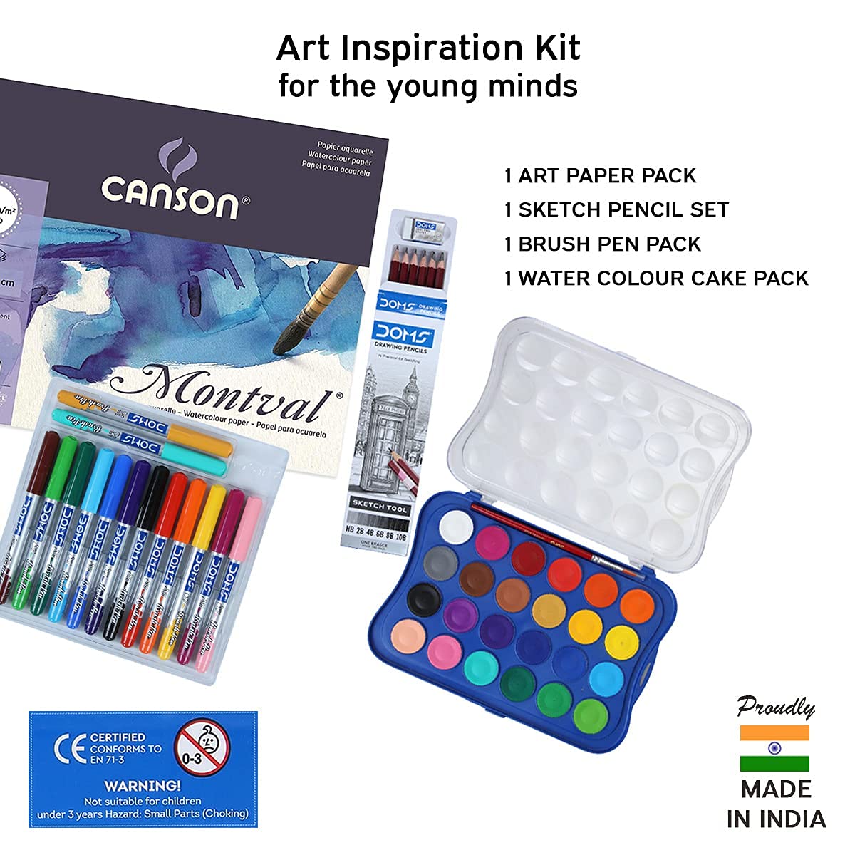 Doms Art Inspiration Series Colour Medley, Art Kit