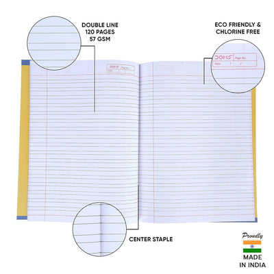 Doms Theme Party Series Notebook - Double Line