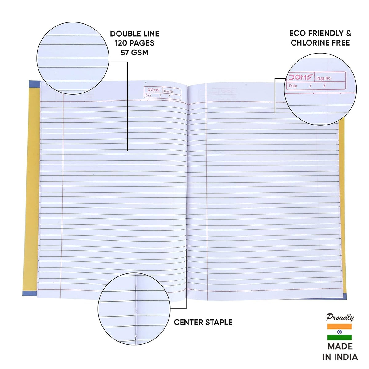 Doms Theme Party Series Notebook - Double Line