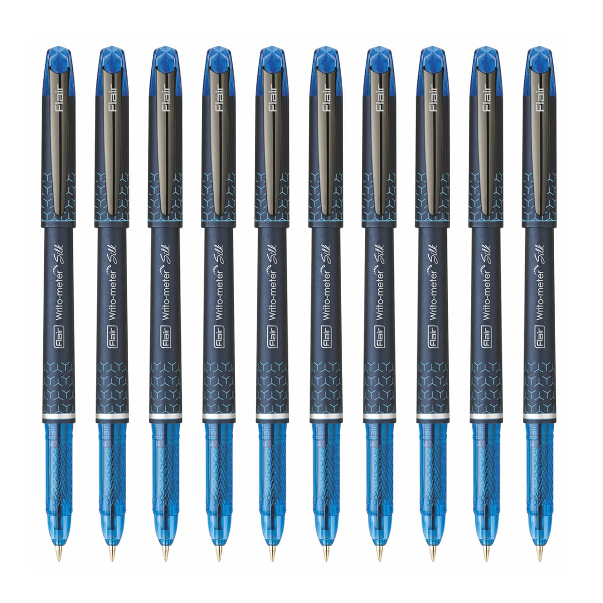 Flair Writometer Silk Ball Pen, Blue Ink