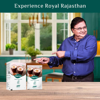 Cherise Tapri Premium Jodhpuri Masala Doodh, Instant Milk Premix (23 g x 7 Sachets)