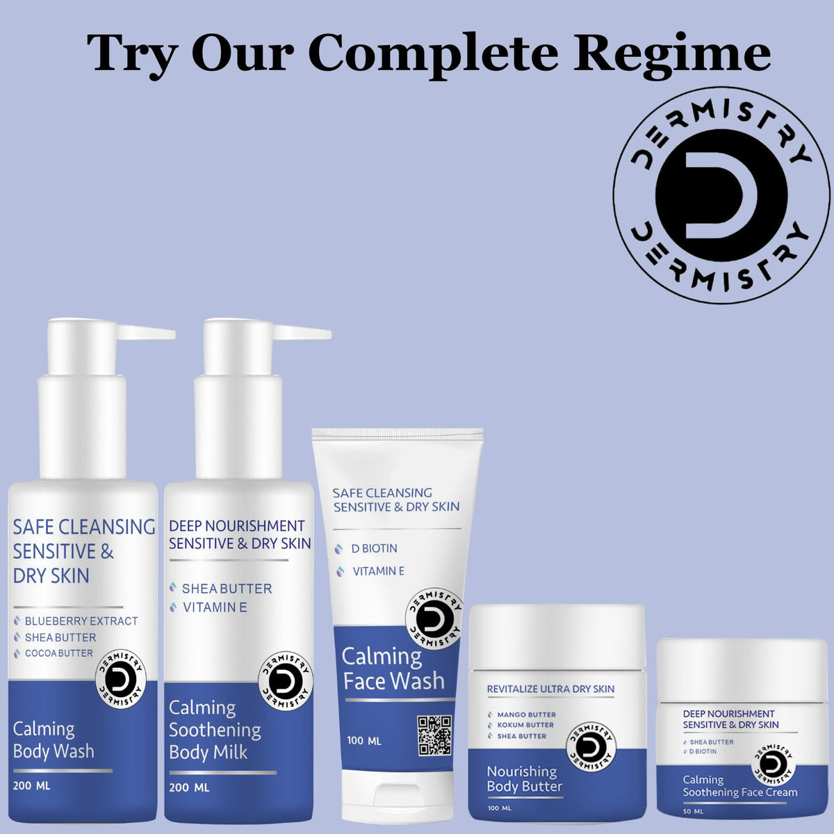Dermistry Moisturizing Body Butter for Dry & Very Dry Sensitive Skin, Mango Shea Kokum Butter & Coffee, Body Cream Lotion For Winter Men Women, Non Sticky for All Skin - All Seasons