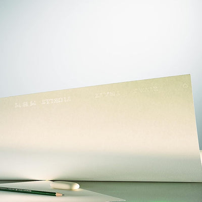 Arches 2-in-1 Watercolour 220 GSM Cold Pressed/Hot Pressed White 50 x 64 cm Paper Sheets, 10 Sheets