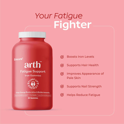 Arth Fatigue Support Iron Gummies