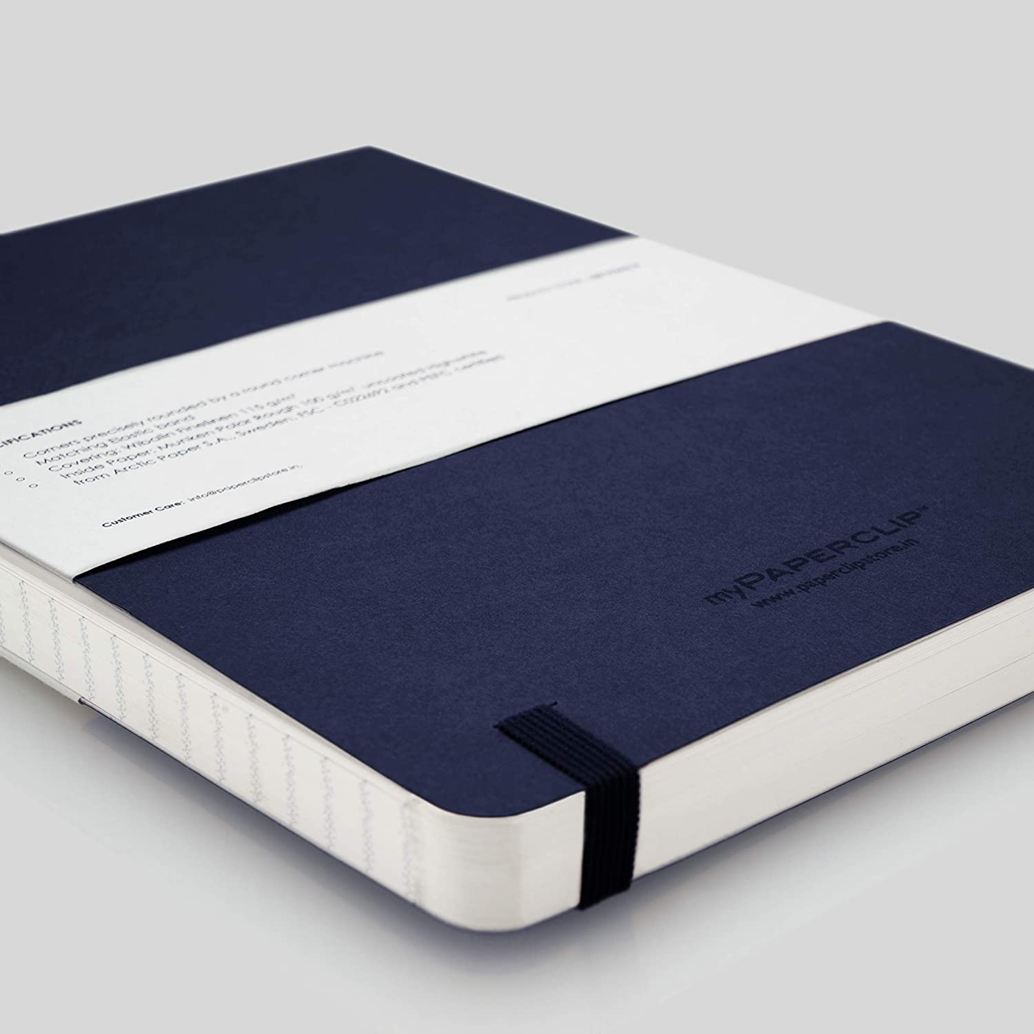 Mypaperclip Limited Edition Notebook, A5 (148 X 210 Mm, 5 .83 X 8.27 In.) Plain Lep192A5-P - Imperial