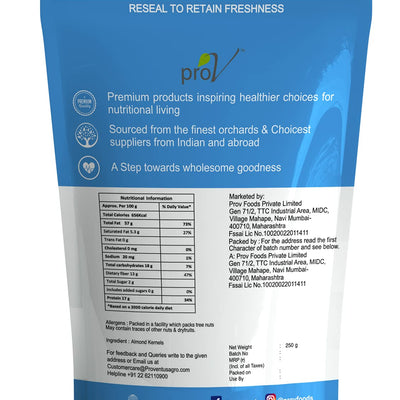 ProV Premium - Almonds 250 gm