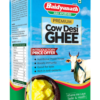 Baidyanath Cow Desi Ghee for Better Digestion and Immunity | | Naturally improves digestion and boosts immunity | 1L
