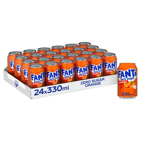 Fanta Orange Zero, 330Ml