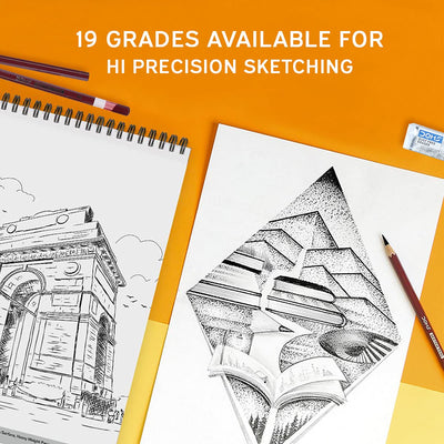 Doms Drawing & Sketching Hb Graphite Pencils