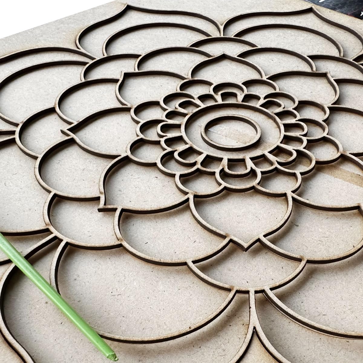 iCraft DIY Mandala Art Kit - Traditional Design - 10x10