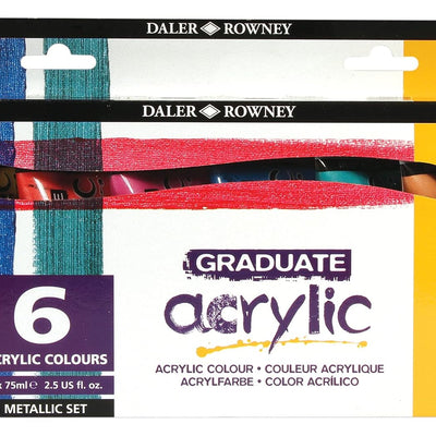 Daler Rowney Graduate Acrylic Colour Paint Tube Set